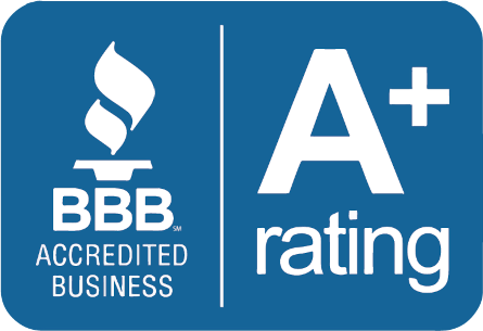 We are an accredited business with the Better Business Bureau