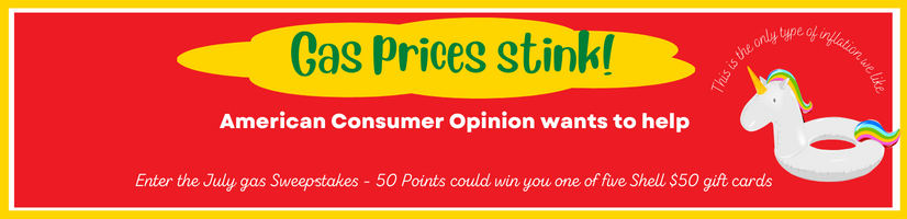 *New!* Gas Card Sweepstakes